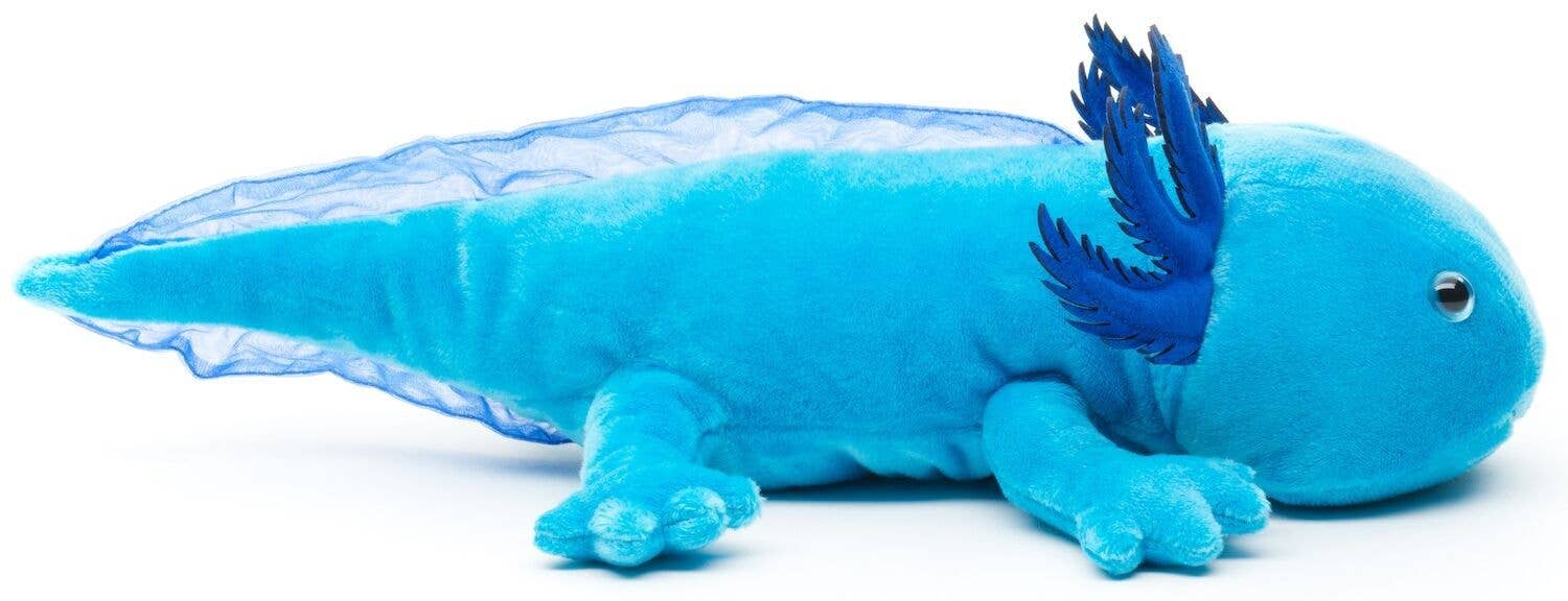 Peluche Axolotl - Bleu Uni Toys