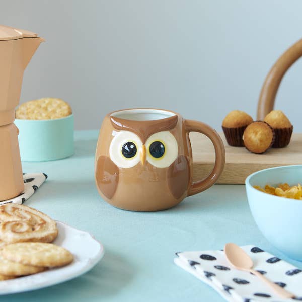 Mug Rond Chouette « Bubo »