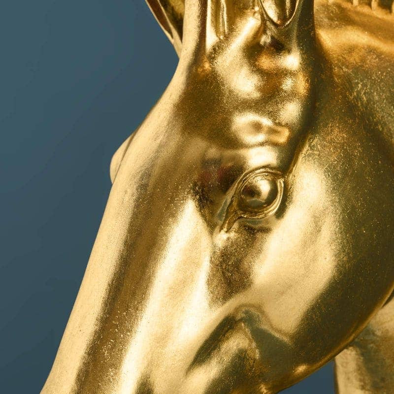 Lampadaire Cheval Amadeus, or