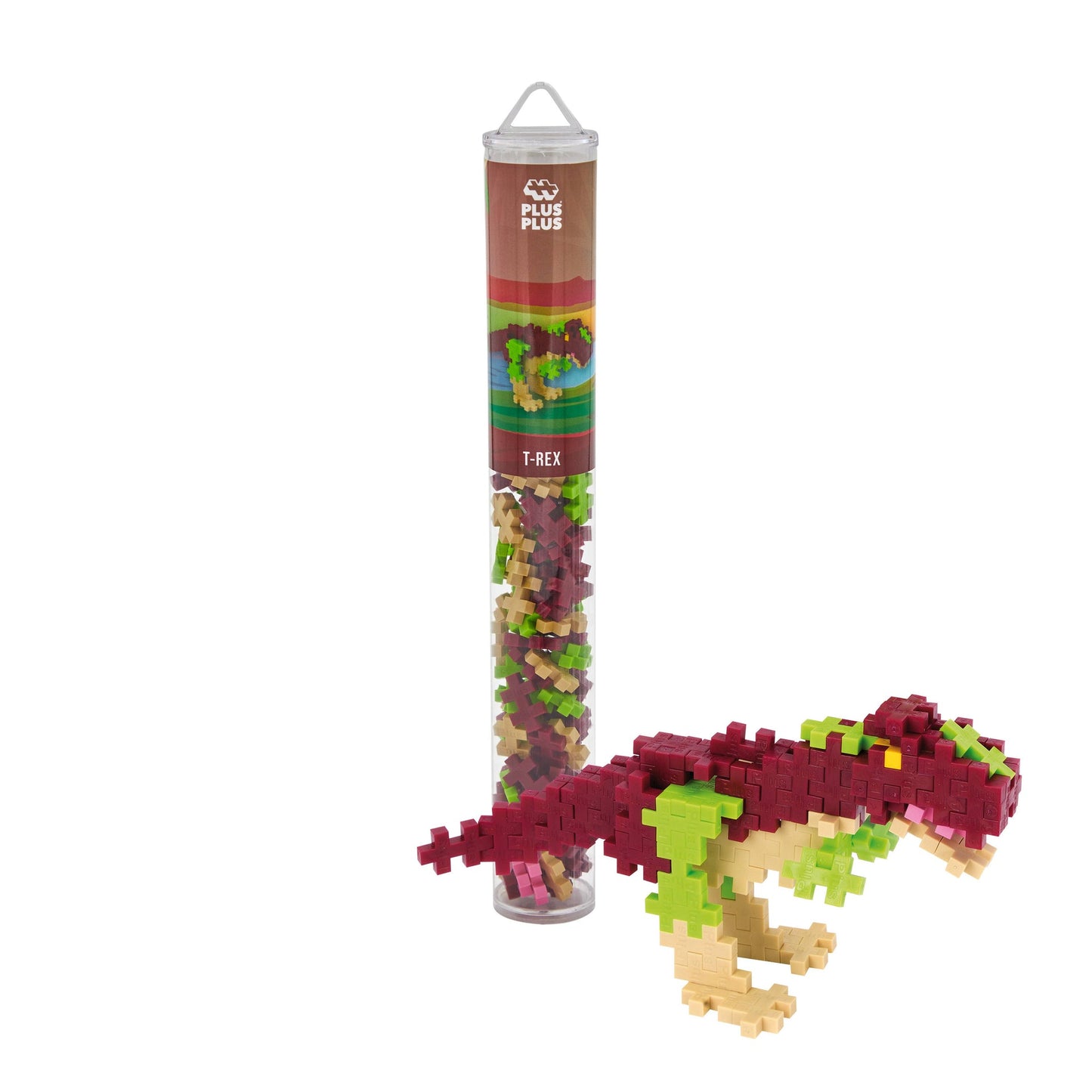 tube 100 pcs animaux jeu de construction plus plus