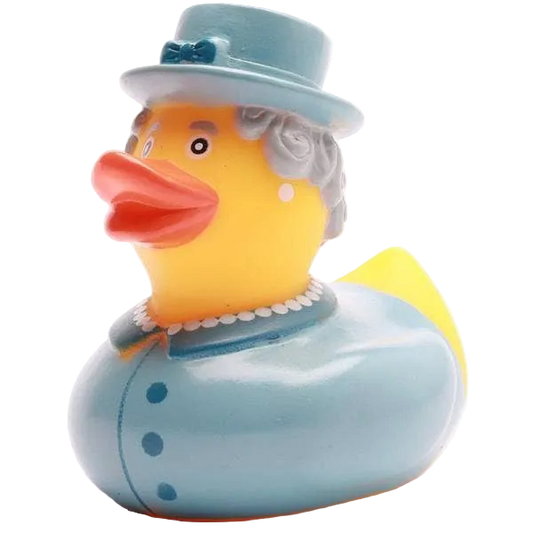 Canard Reine Elizabeth II - bleu