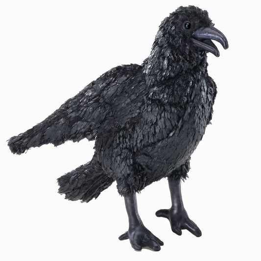 Marionnette à main Corbeau 3209/ corbeau Folkmanis réaliste
