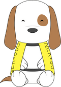 Nervous Dog Plush (9in)