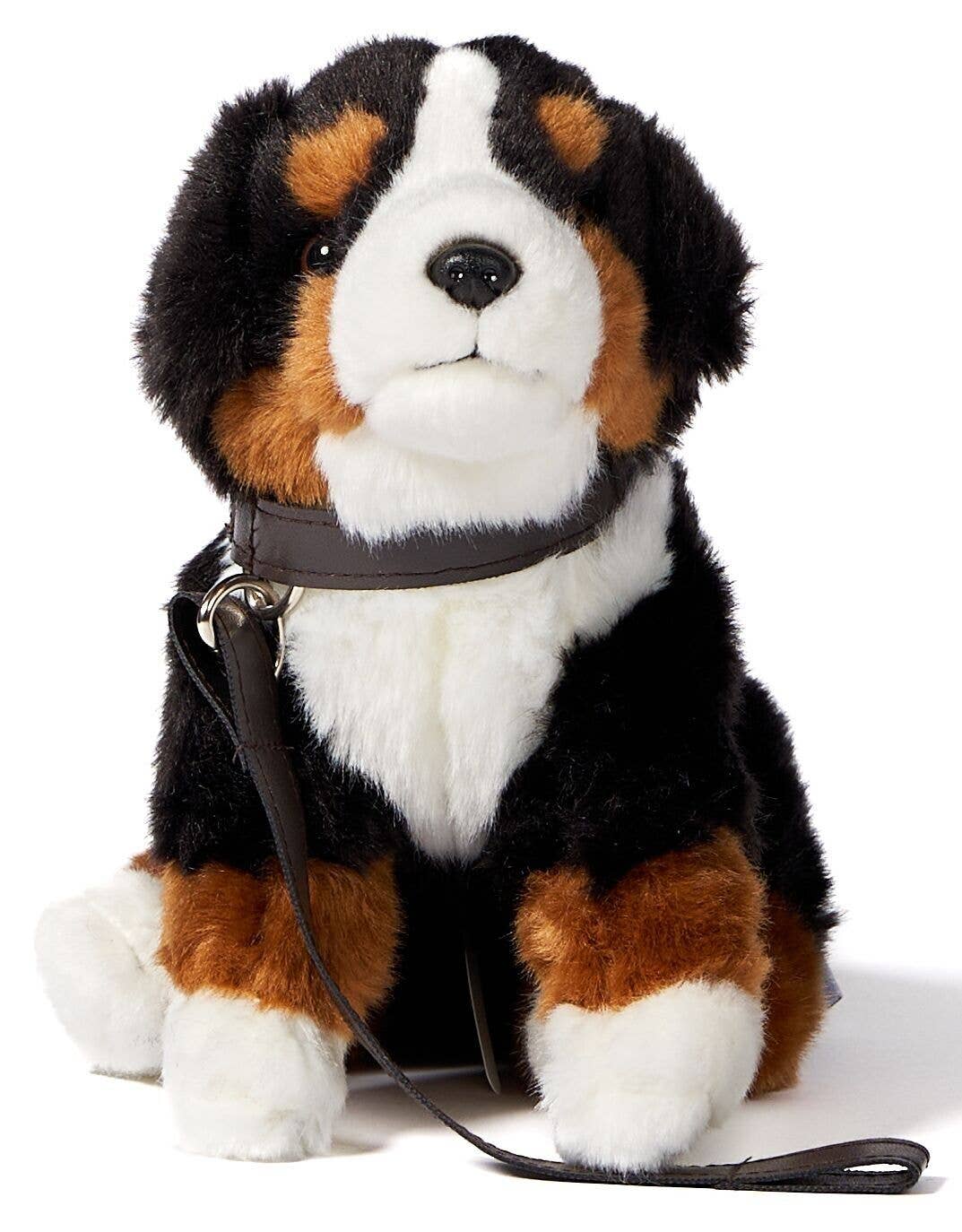 Jouet en peluche pour chiot bouvier bernois avec laisse Uni Toys