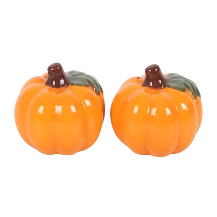 Salière et poivrière Citrouilles – vue 4