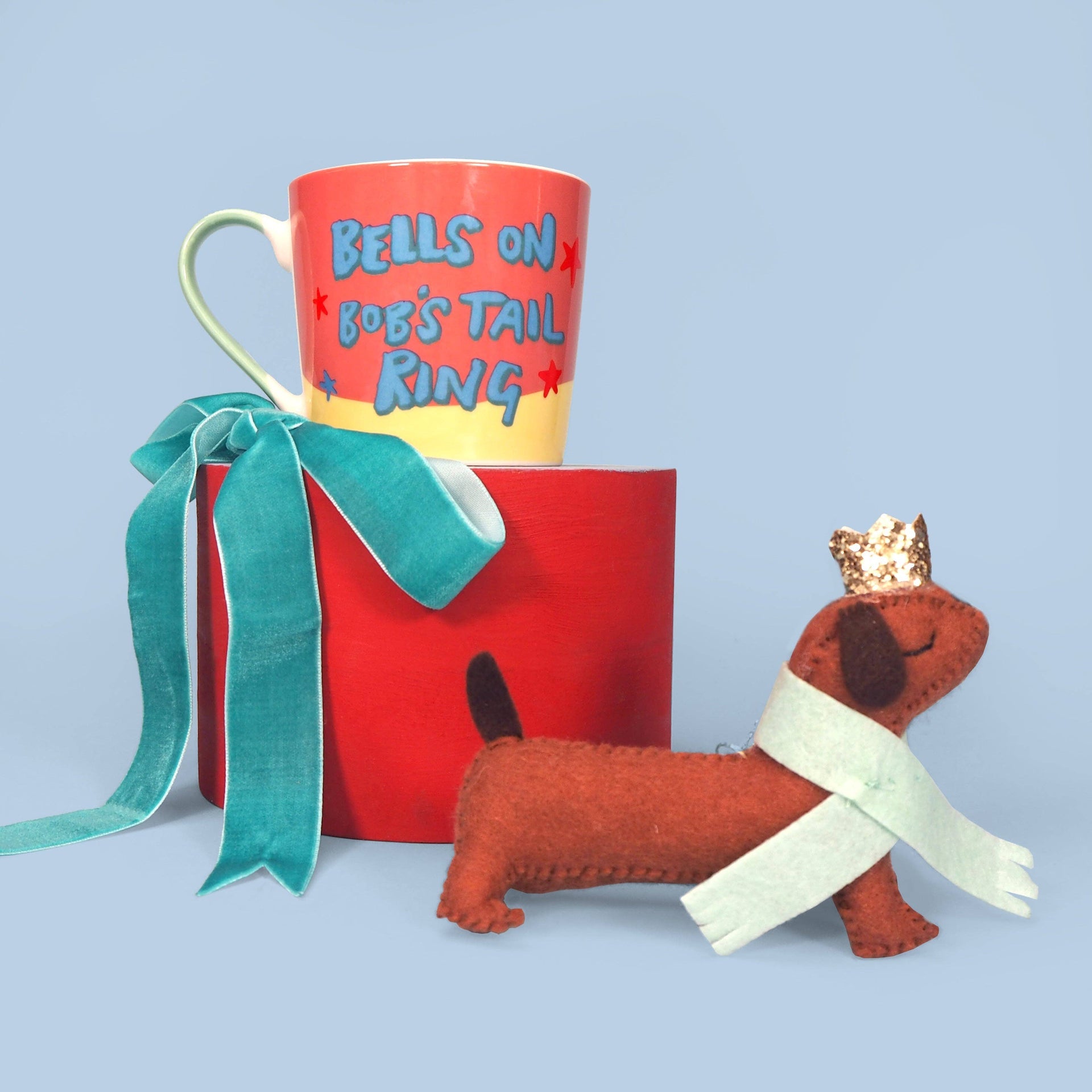 Mug Teckel Bob « Bells on Bob’s Tail Ring »