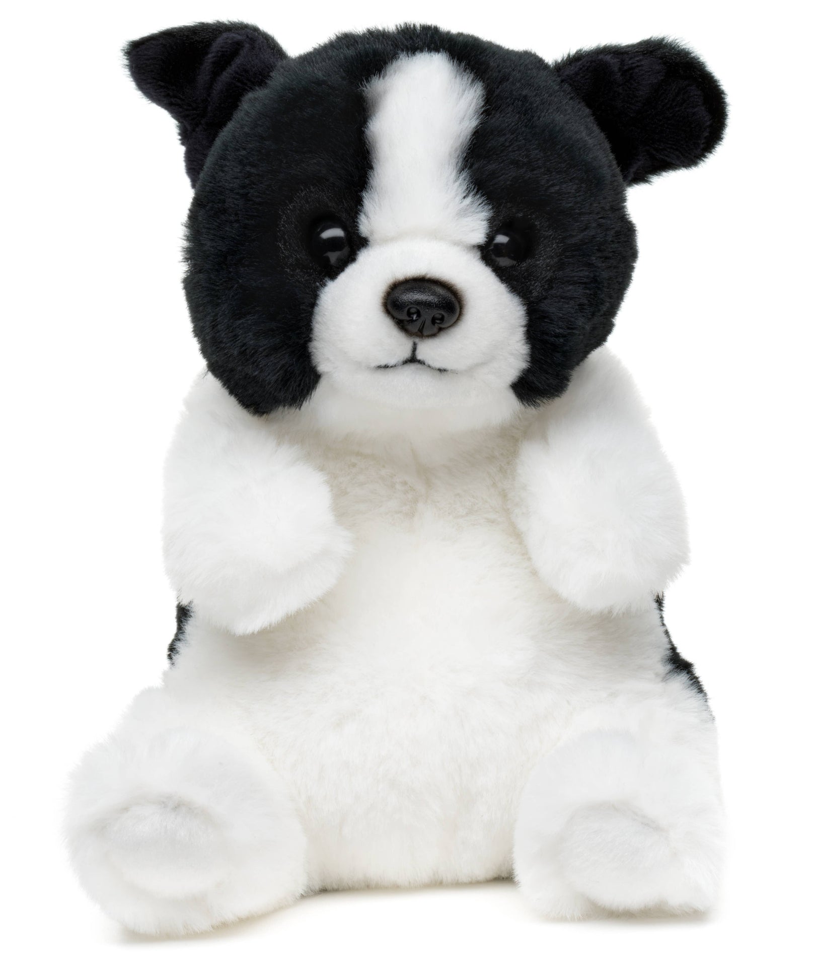 Peluche Border Collier assis kawaii Uni Toys