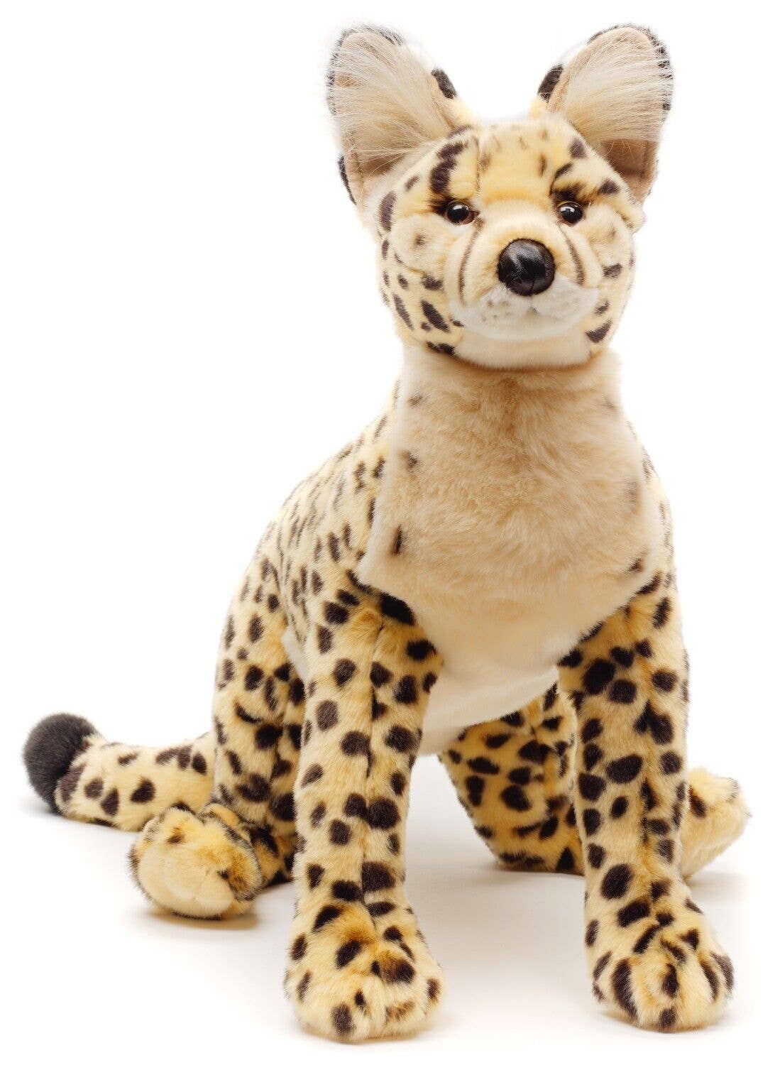 Peluche Chat de la savane couché