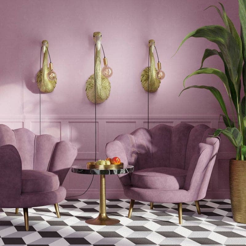 Applique Tiffany, or, 26,5 x 24,5 x 71,5 cm