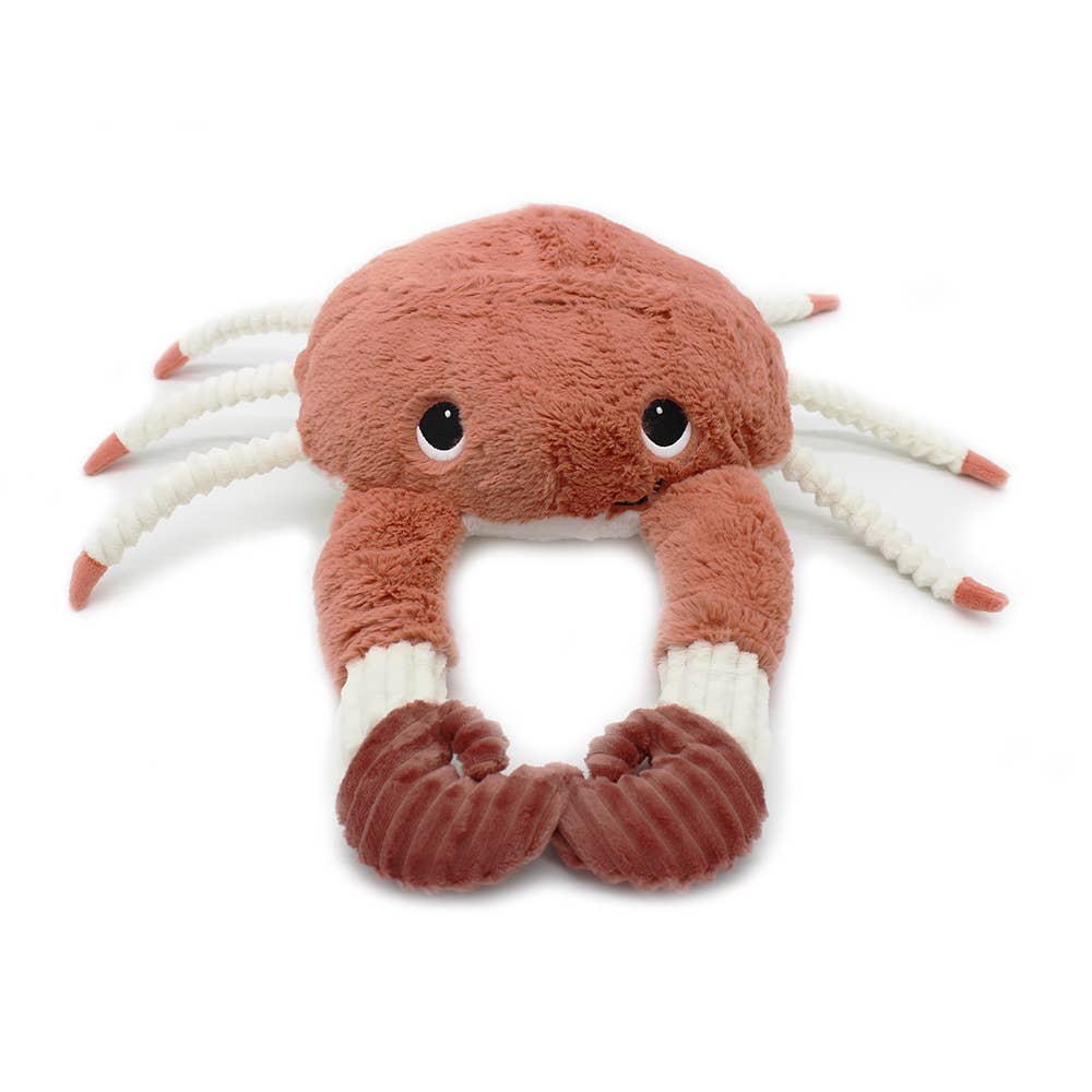 Peluche crabe Cassecou maman et son bébé terracotta – Les Ptipotos