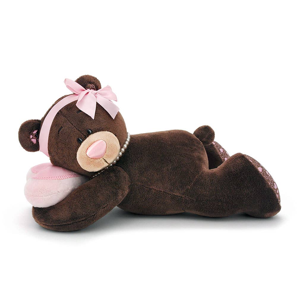 Ours en peluche « Sleeping Milk » - 30 cm - Dès la naissance