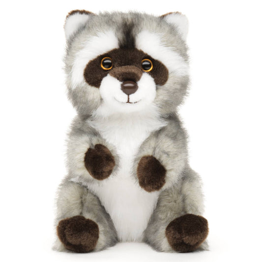 Peluche Raton laveur, assis