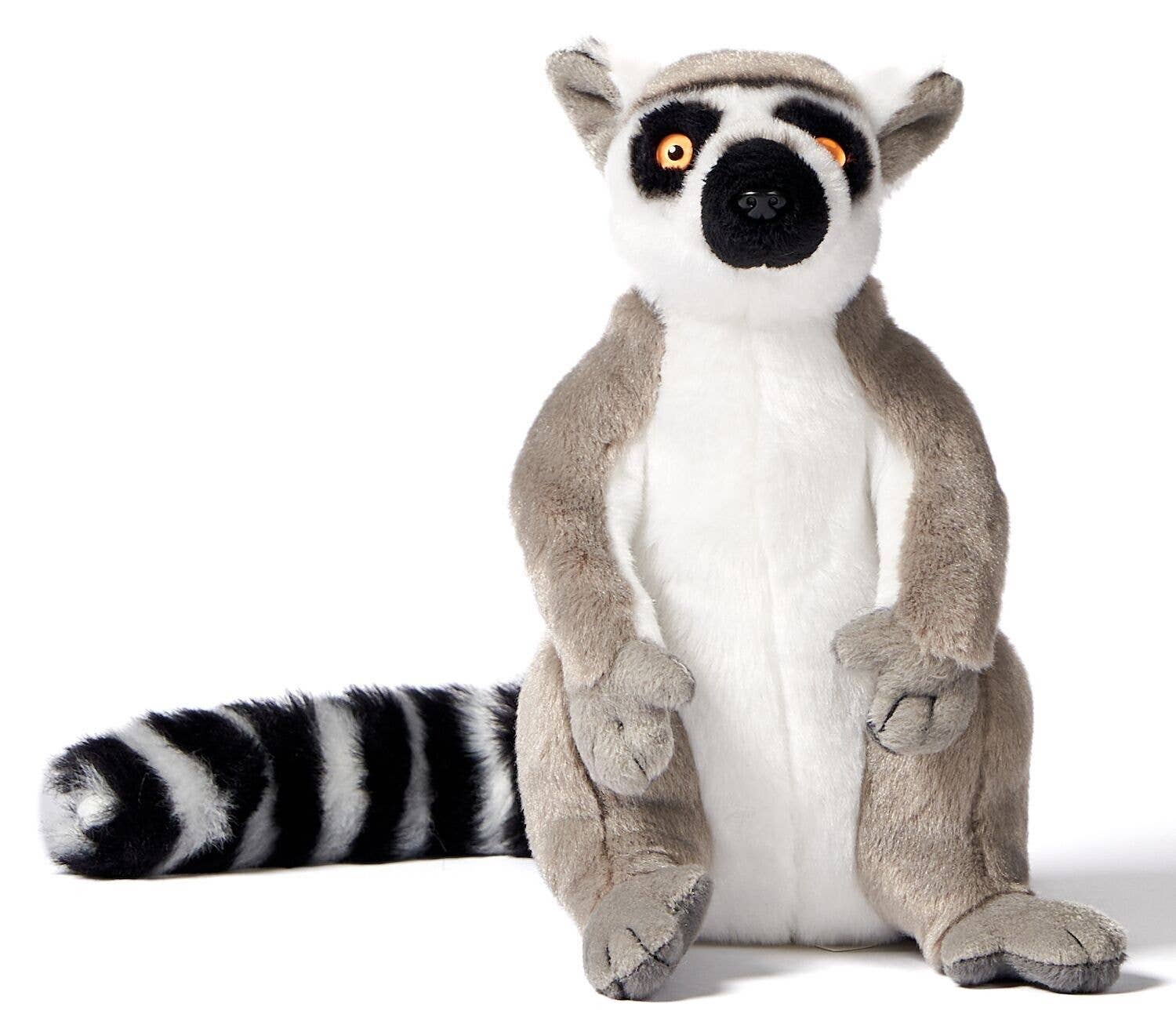 Peluche katta-lemur assis sans velcro Uni Toys