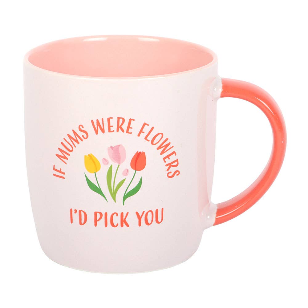 Mug Tulipe « Si les mamans étaient des fleurs » – 350 ml