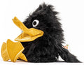 Marionnette à main en forme de corbeau - 40 cm (hauteur) - peluche Uni Toys