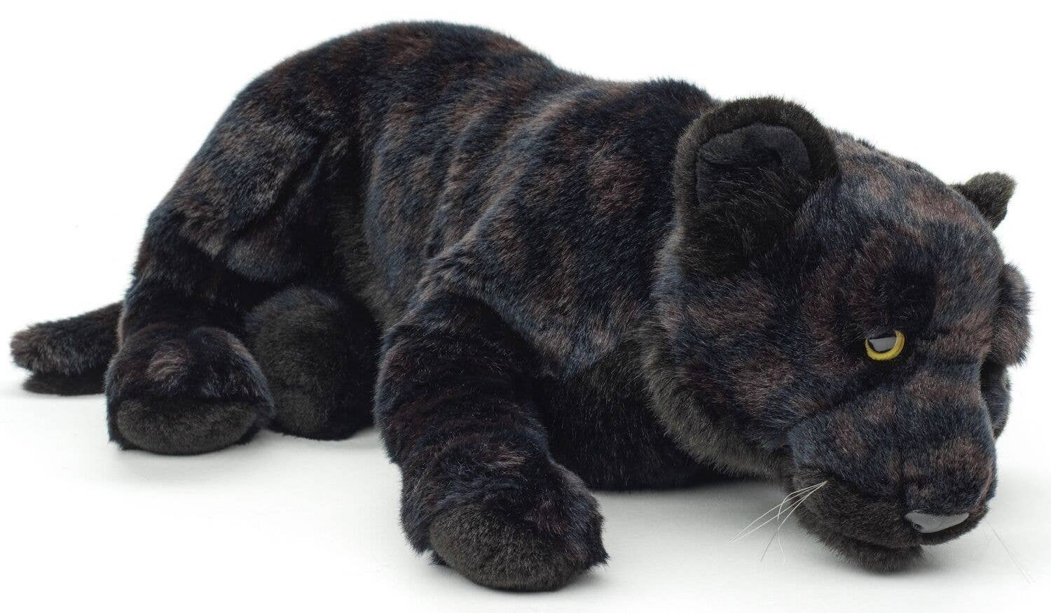 Peluche panthère noire couchée Uni Toys
