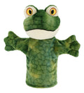 Marionnette grenouille verte Keeleco 27 cm