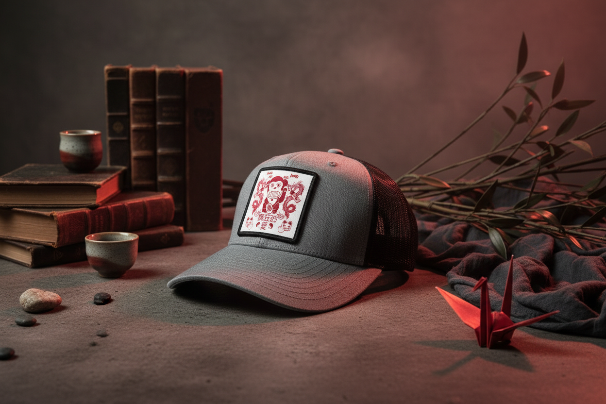 Glücklicher Affe Cap