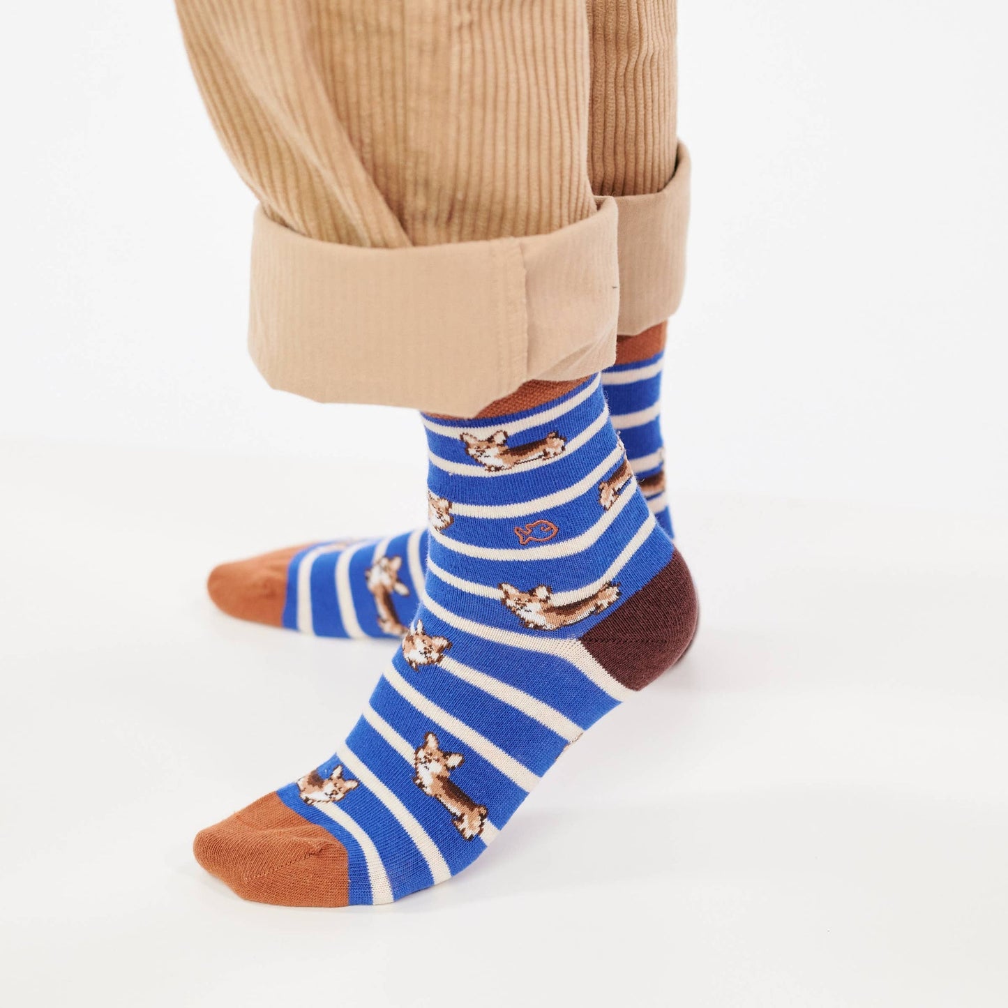 Chaussettes Enfant animaux - Corgi