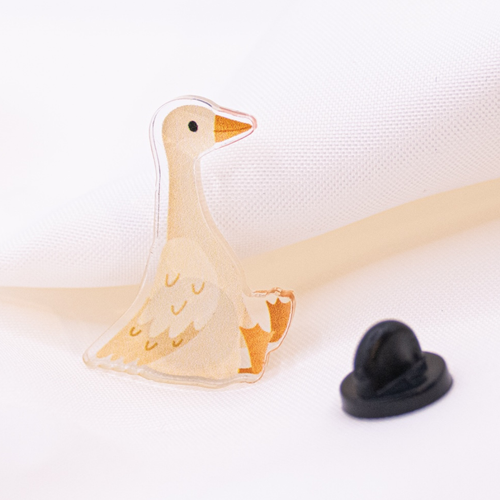 pins canard blanc tilda theo 87817548