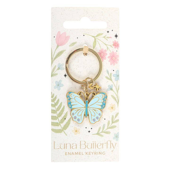 Porte-clés Papillon Luna
