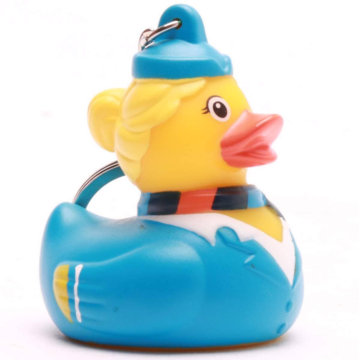 porte cles canard de bain hotesse de lair canards en caoutchouc