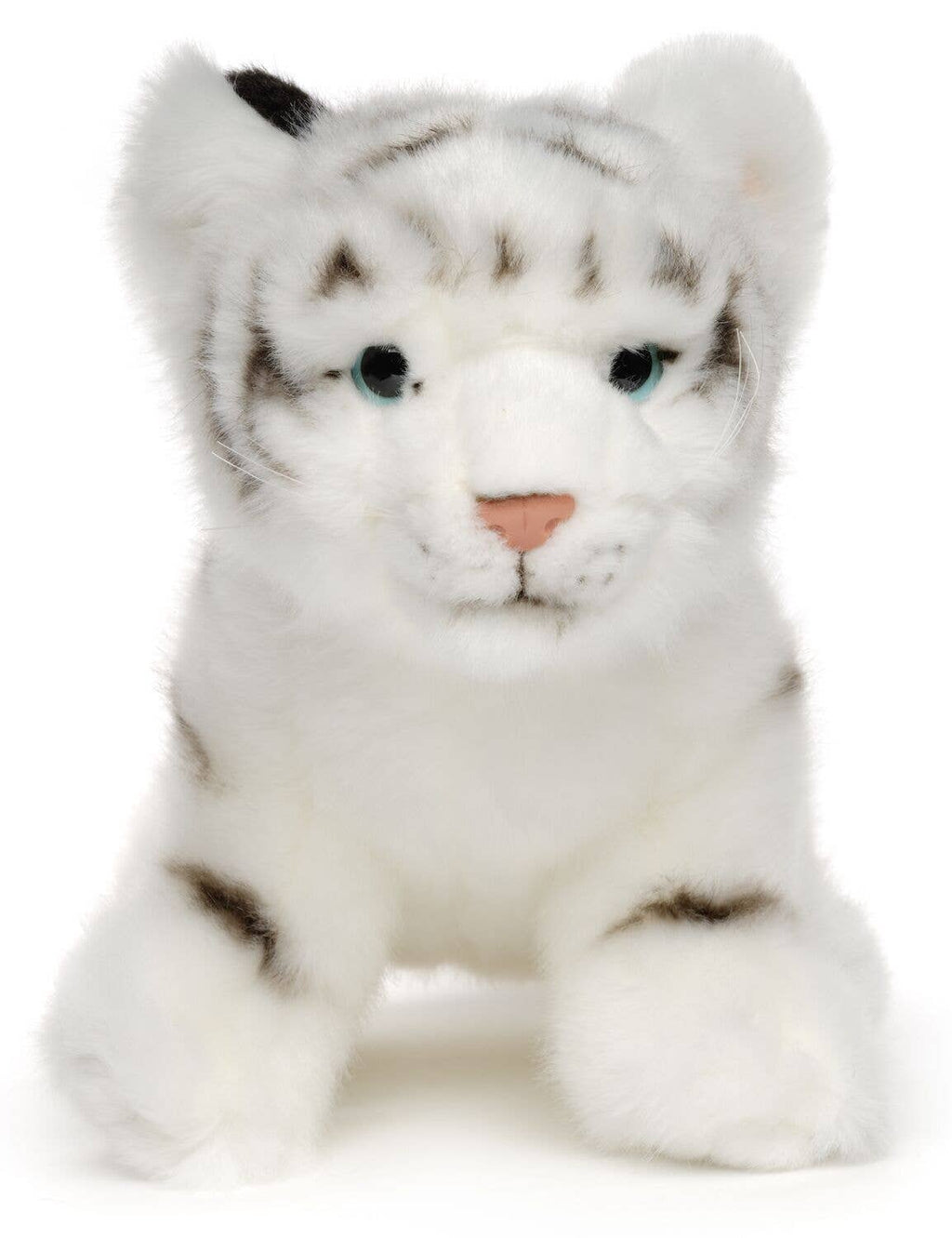 Peluche Bébé tigre blanc, assis Uni Toys