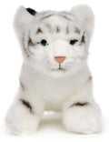 Peluche Bébé tigre blanc, assis Uni Toys