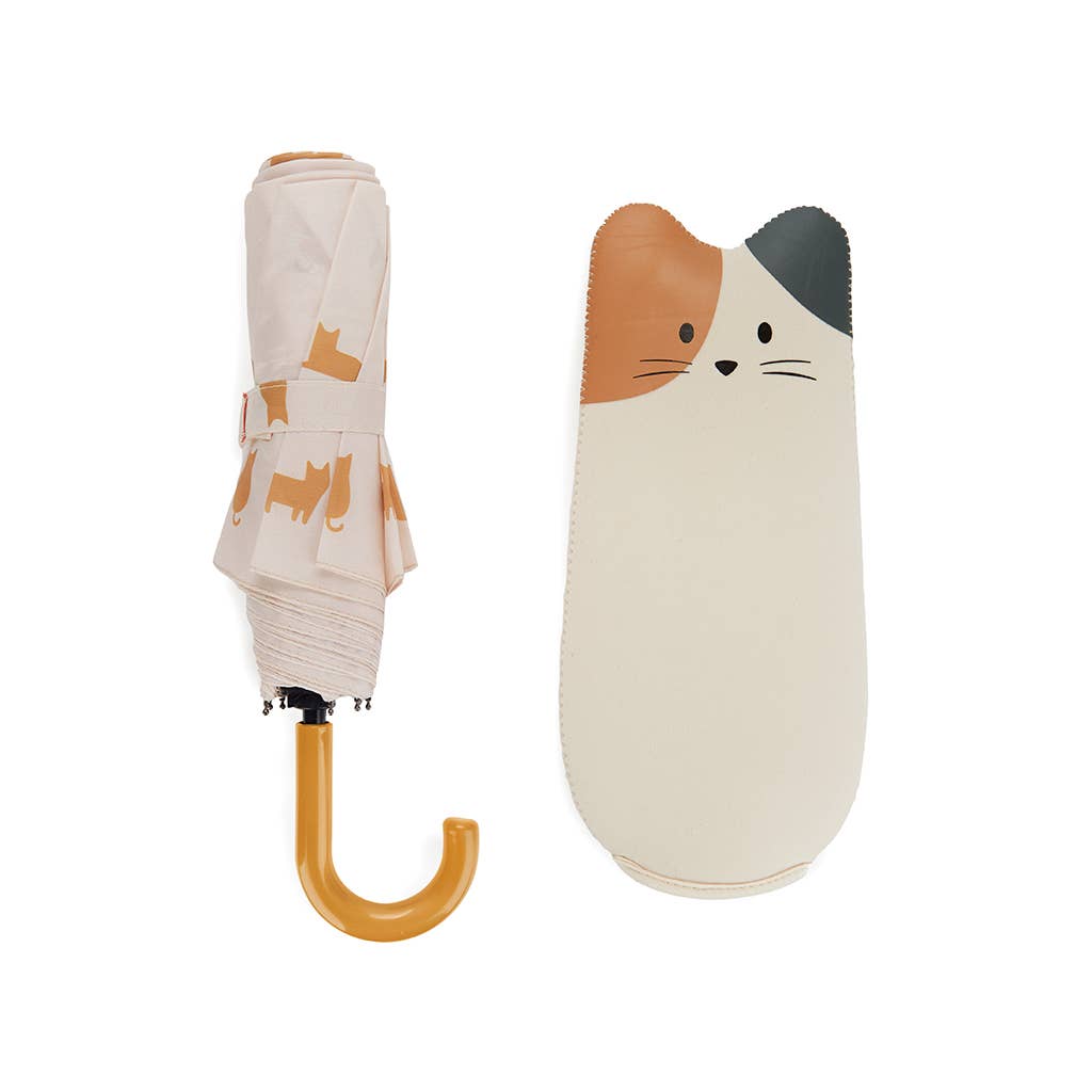 Parapluie Chat Calico « Meowmbrella »