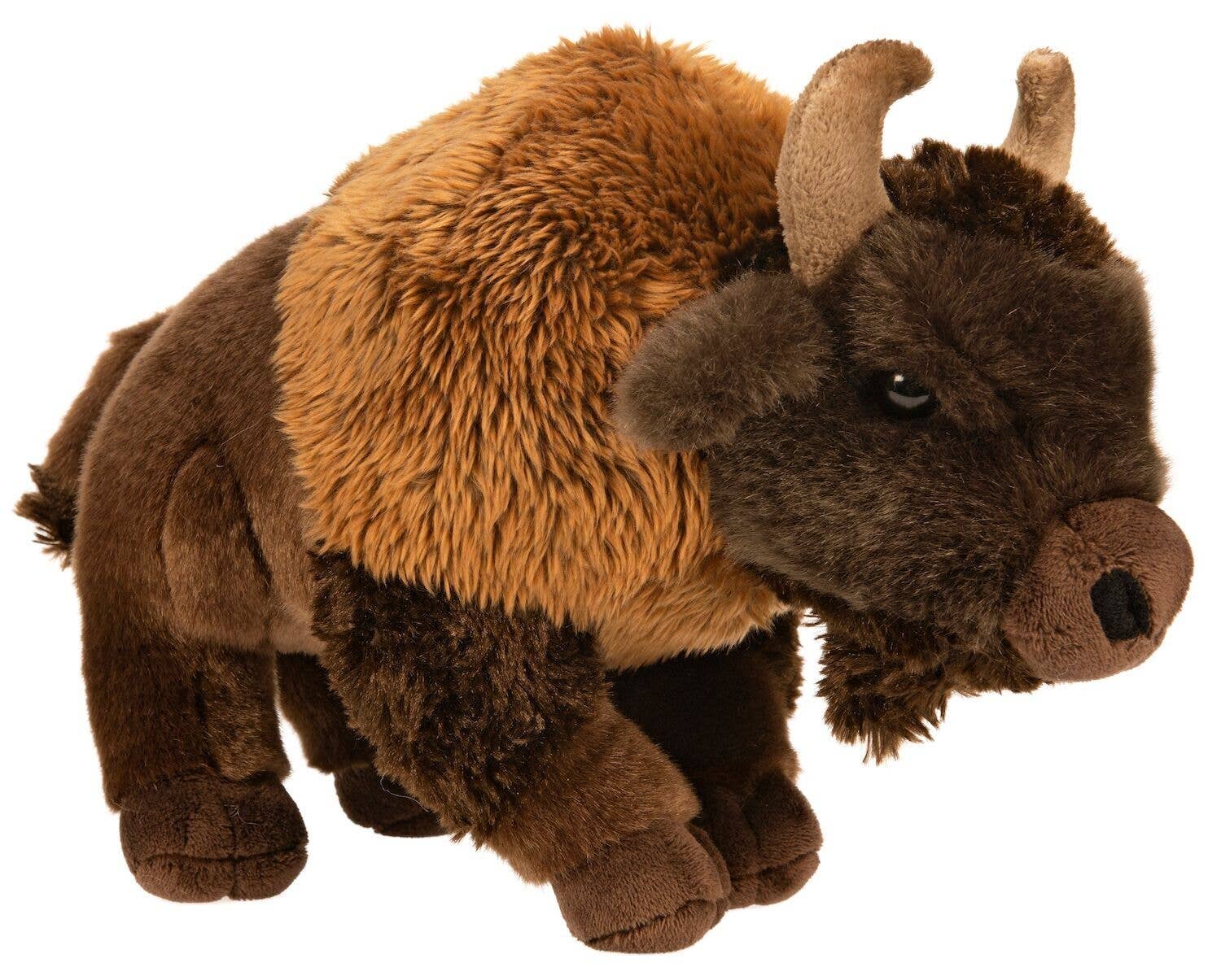 Bison - 29 cm (longueur) - peluche Uni Toys
