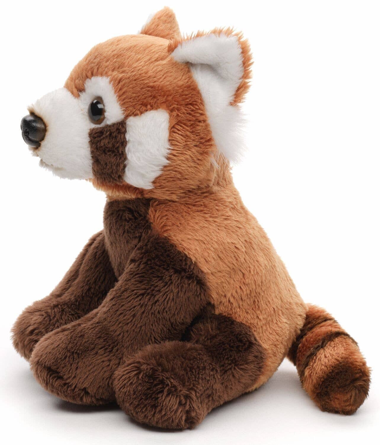 Peluche panda roux, assis