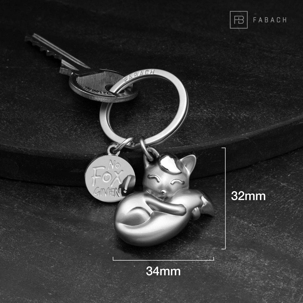 porte cles renard foxy fabach 