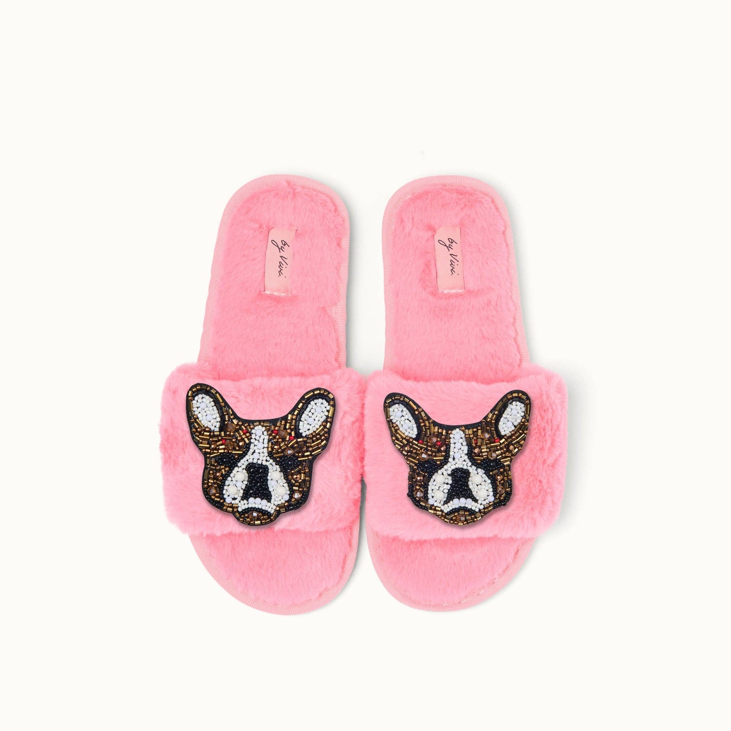 Paire de broches pour Chaussons - Bouledogue français