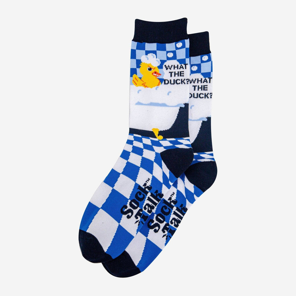 Chaussettes Bleues Canard “What the Duck?”