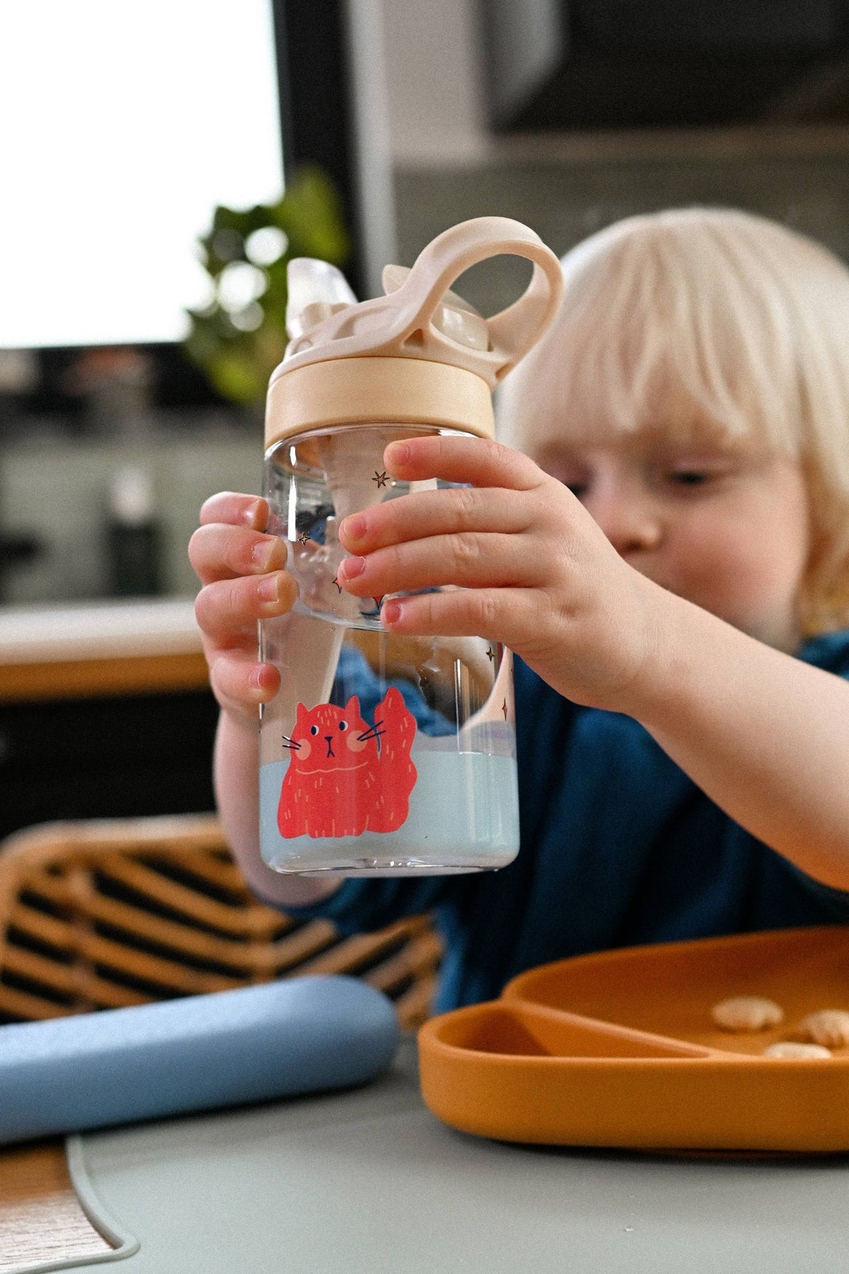 Bouteille d'eau Tritan pour enfants Meowtiful Cats