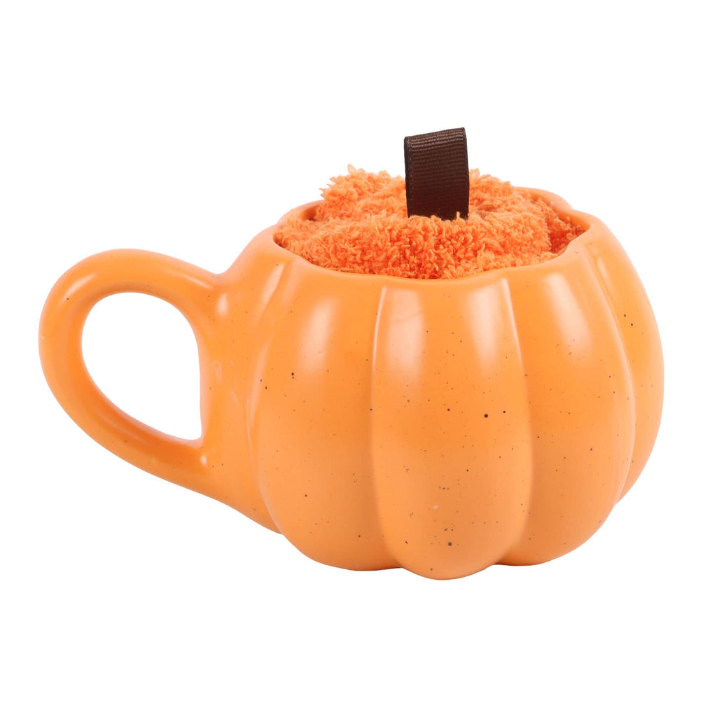 Coffret Mug & Chaussettes Citrouille