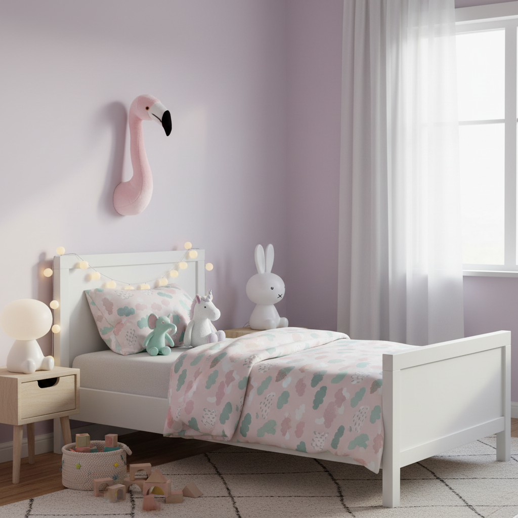 Décoration Murale Peluche Sophia le Flamant Rose - Wild & Soft