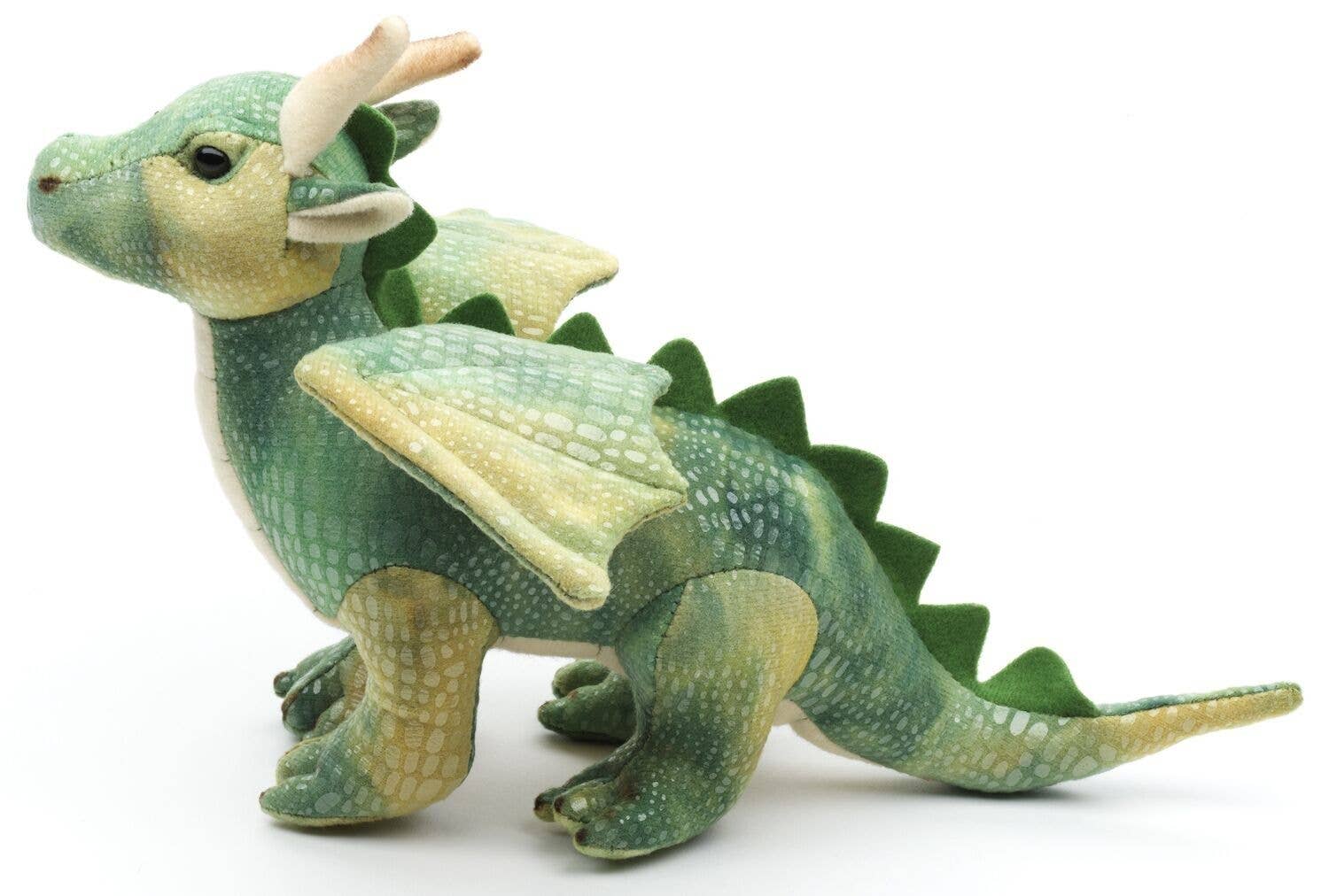 Peluche dragon vert Uni Toys