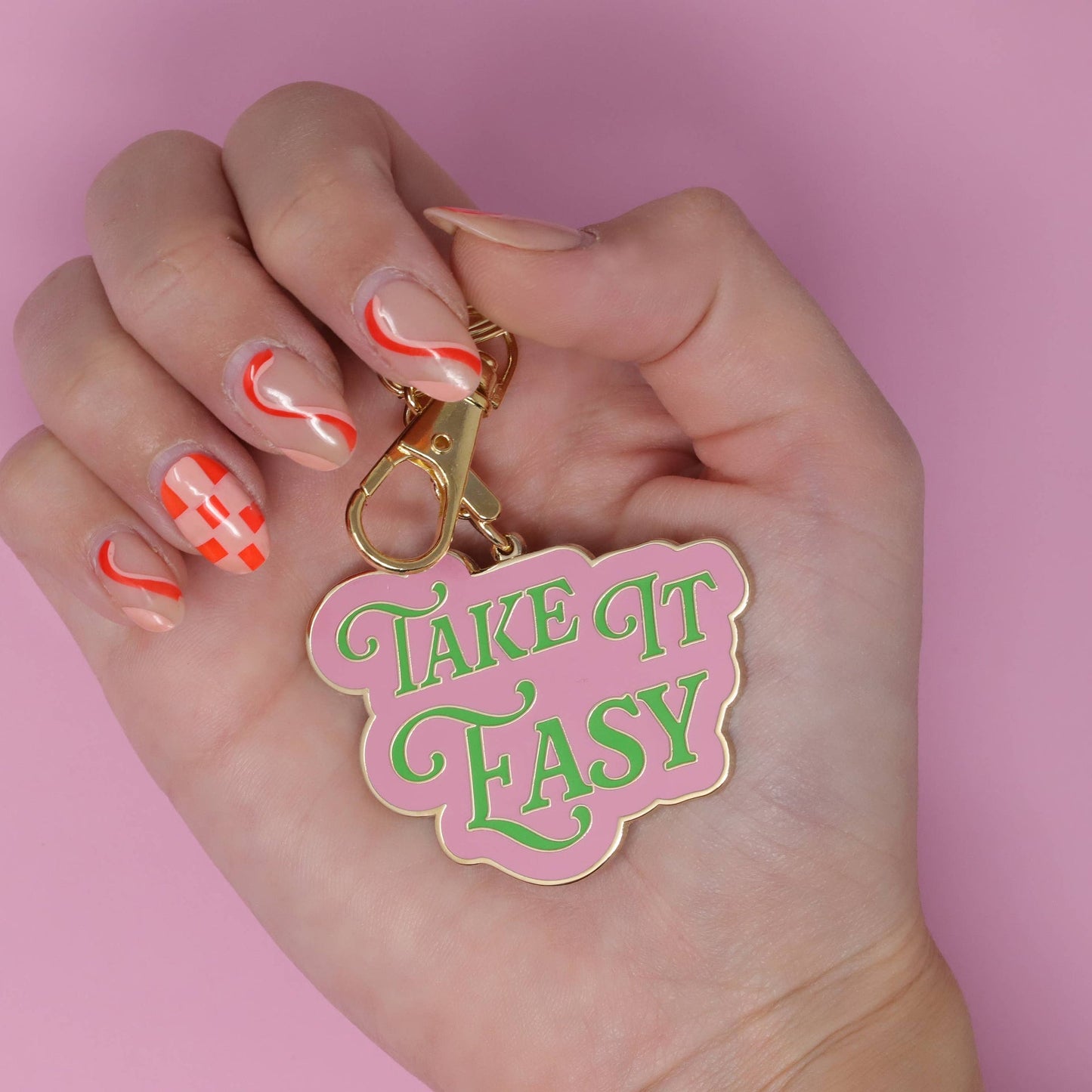 Porte-clés Take It Easy