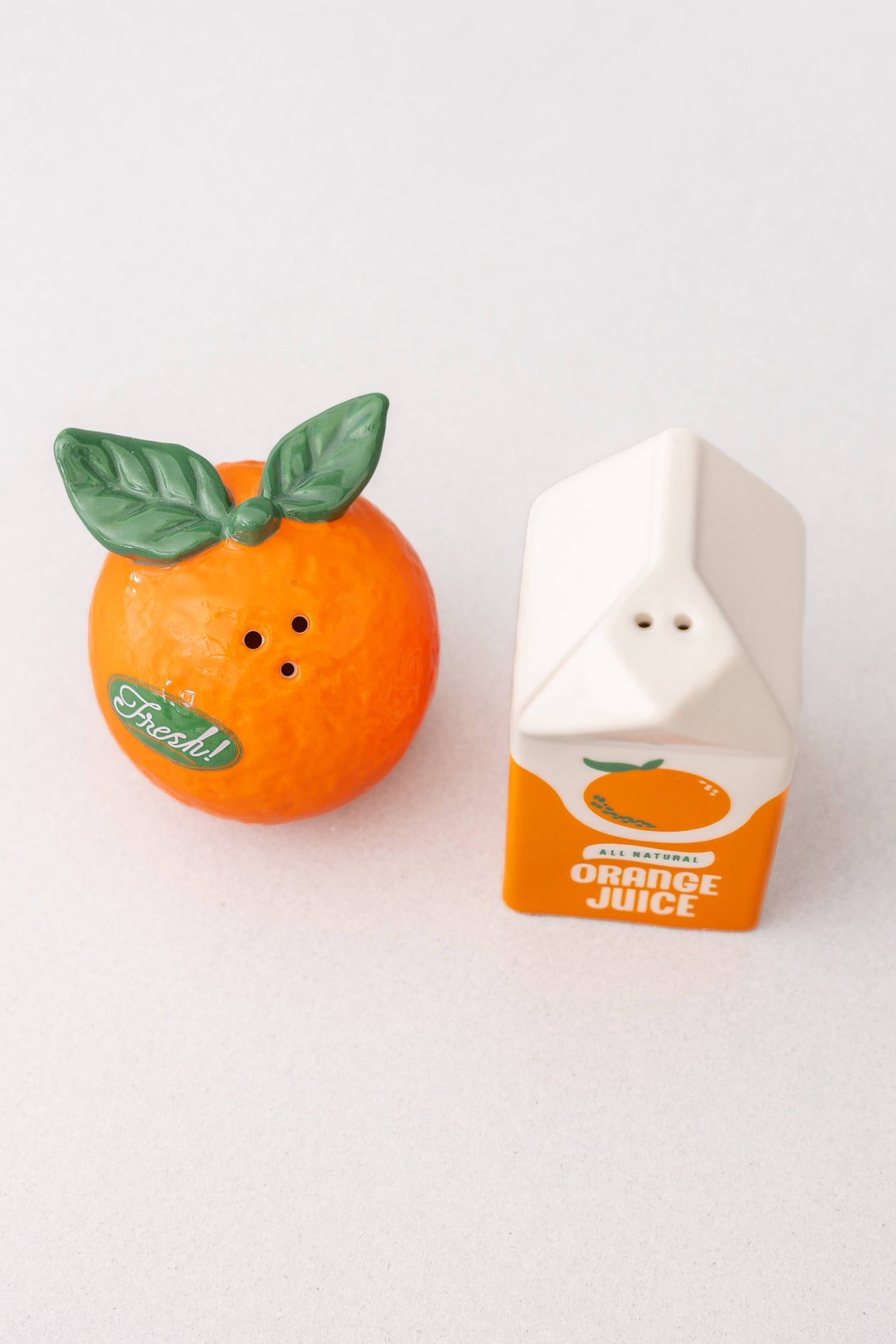 Salière et poivrière Jus d’Orange – vue 6