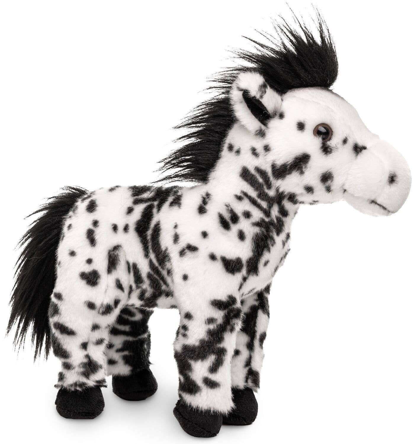 Peluche Cheval à pois noirs, debout Uni Toys