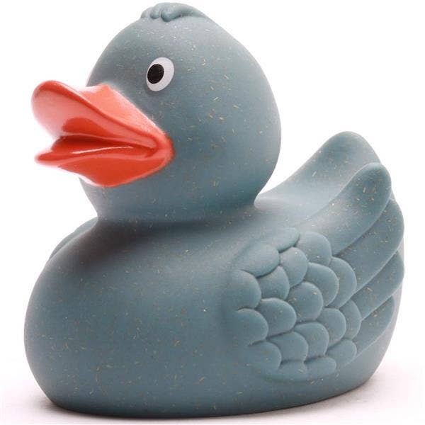 Canard de bain en blé - bleu - canard en caoutchouc