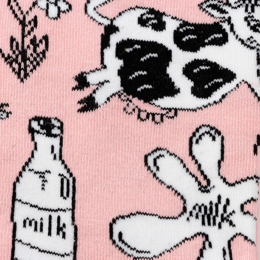 Kuhsocken „Frische Milch“
