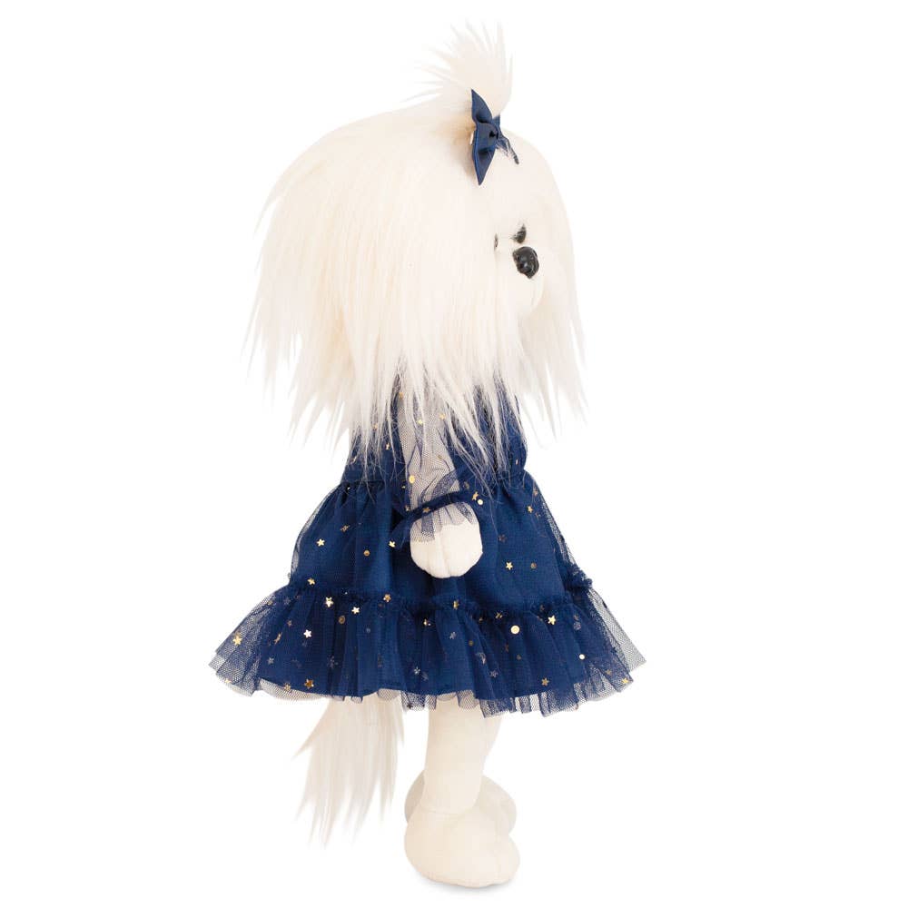 Poupée chien Lucky Mimi : Ciel étoilé - 38 cm