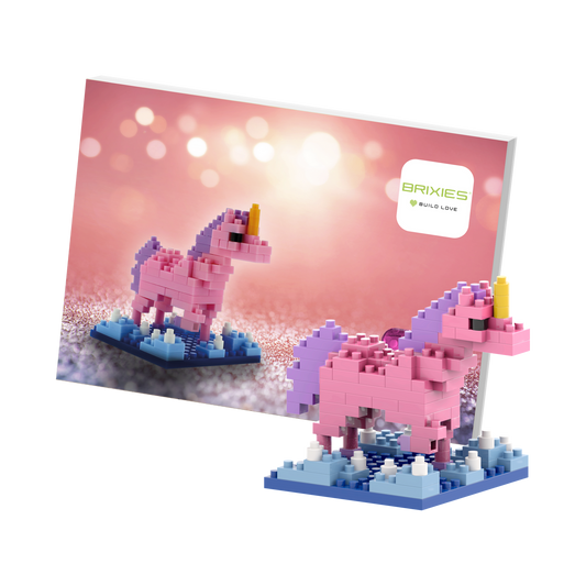Carte postale BRIXIES licorne