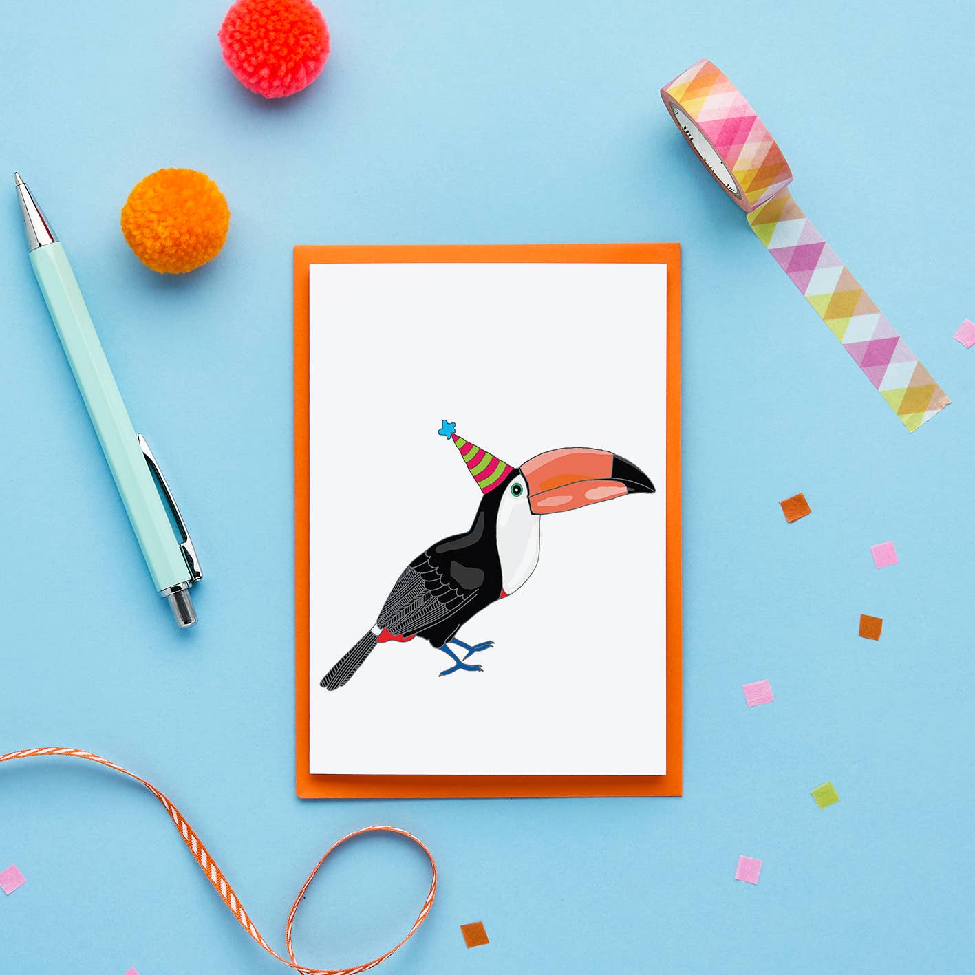 Κάρτα γενεθλίων Toucan