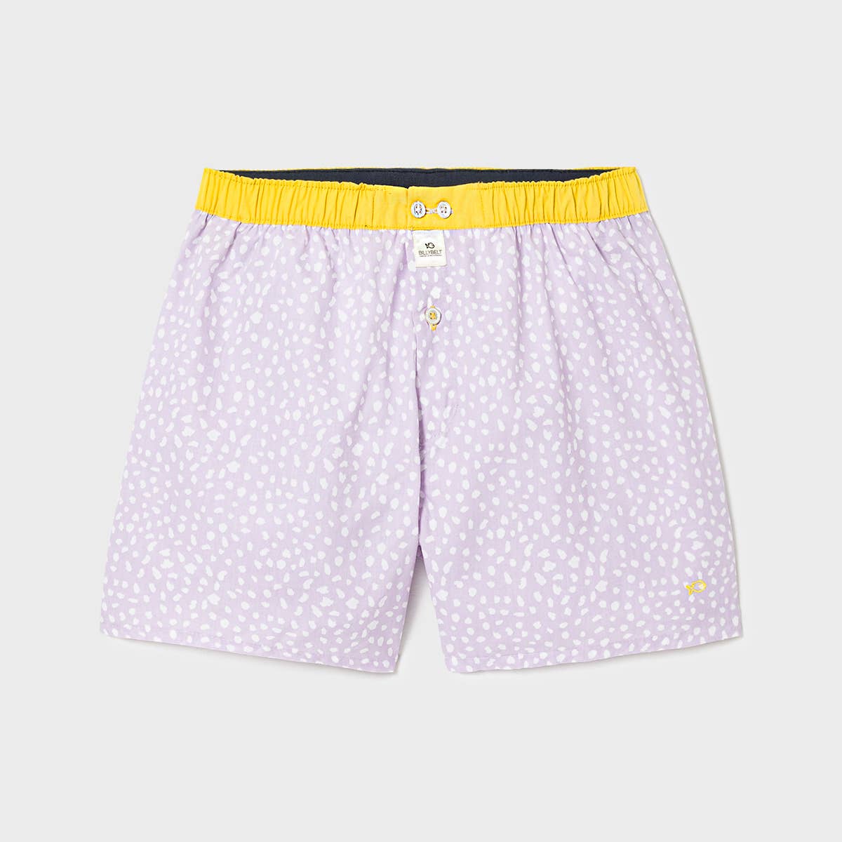 Caleçon 100% coton biologique Purple panther