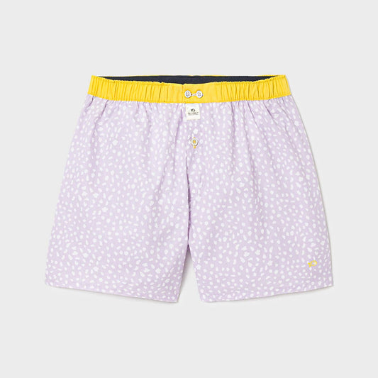 Caleçon 100% coton biologique Purple panther