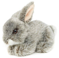 Peluche Lapin couché (gris) Uni Toys