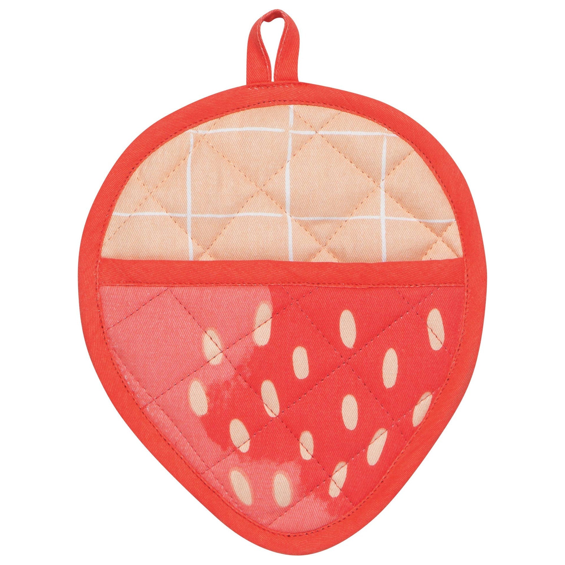 Strawberry hot pad